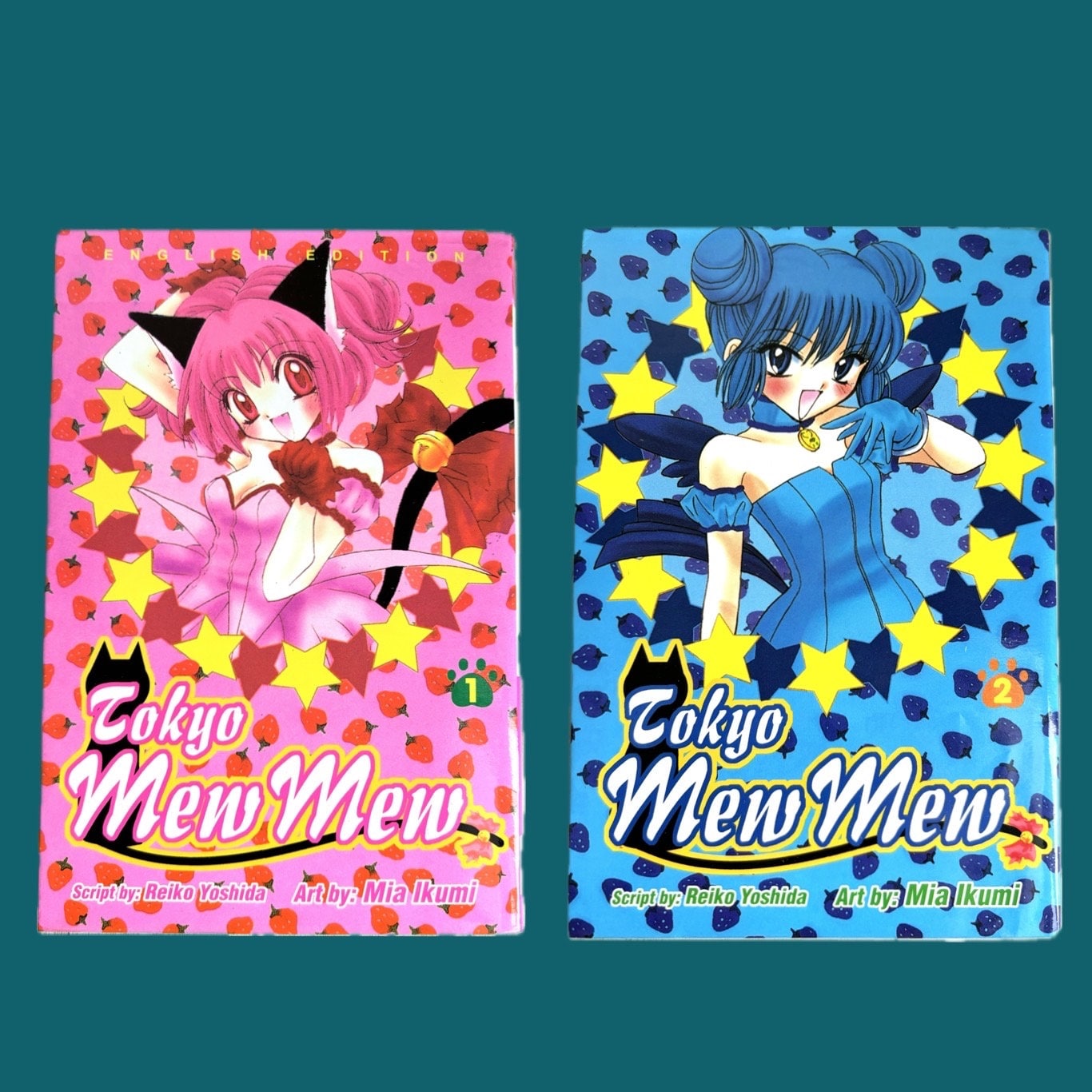 Complete Tokyo Mew Mew Manga Set: English Edition, Volumes 1-7