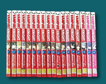 Vampire Knight Vol. 1-18 Paperback OOP Chuang Yi  English Edition Manga- (USED)