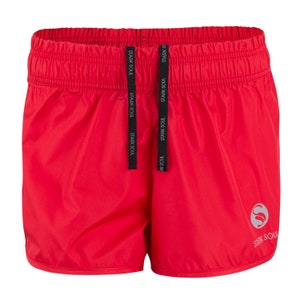 Damen-Sport Shorts vital von Stark Soul, Trainingshose Fitnesshose kurz Rot