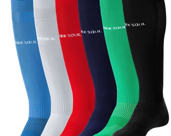 Stark Soul® voetbalsokken met gevoerde zool, sportsokken, voetbalsokken, voor heren en dames Verscheidene Kleuren