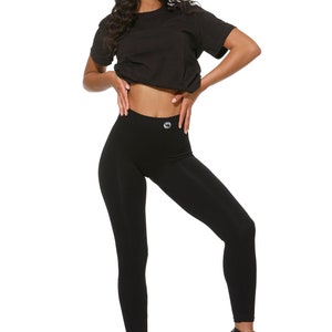 Geribbelde legging van Stark Soul® afbeelding 7