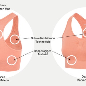 Bra Light Support Sport BH doppellagig Bild 2