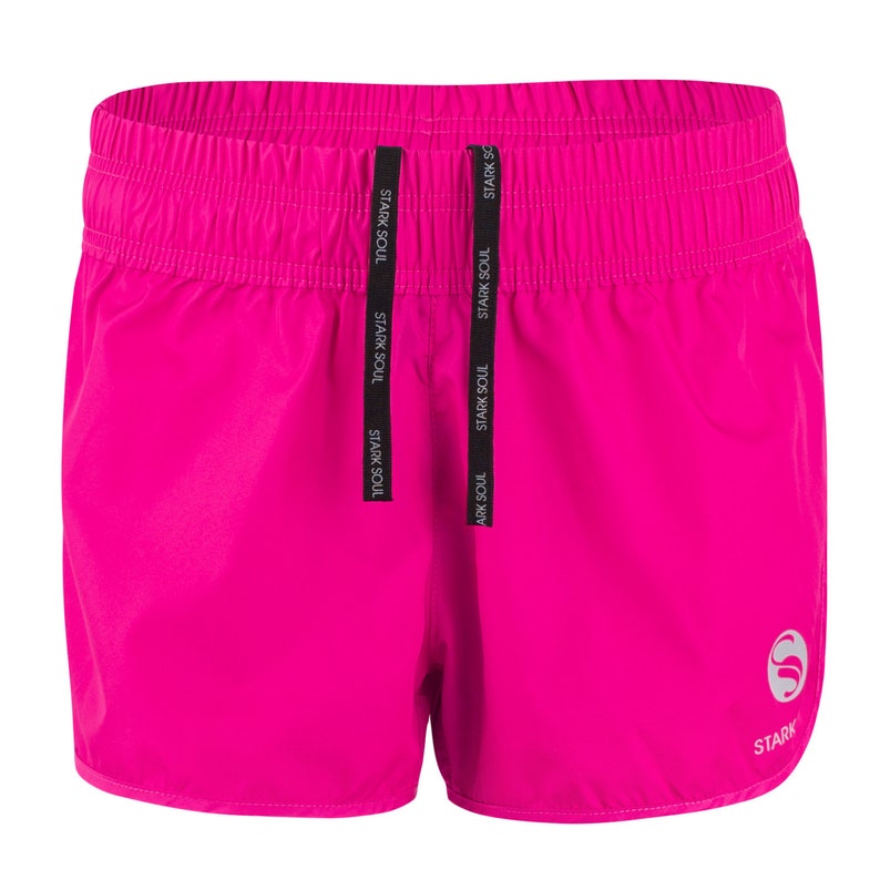 Damen-Sport Shorts vital von Stark Soul, Trainingshose Fitnesshose kurz Pink