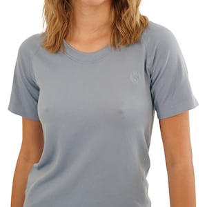 Stark Soul Damen Sportshirt Kurzarm RACER Sport Shirts Seamless Sky Blue