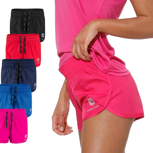 Damen-Sport Shorts "vital" von Stark Soul, Trainingshose Fitnesshose kurz