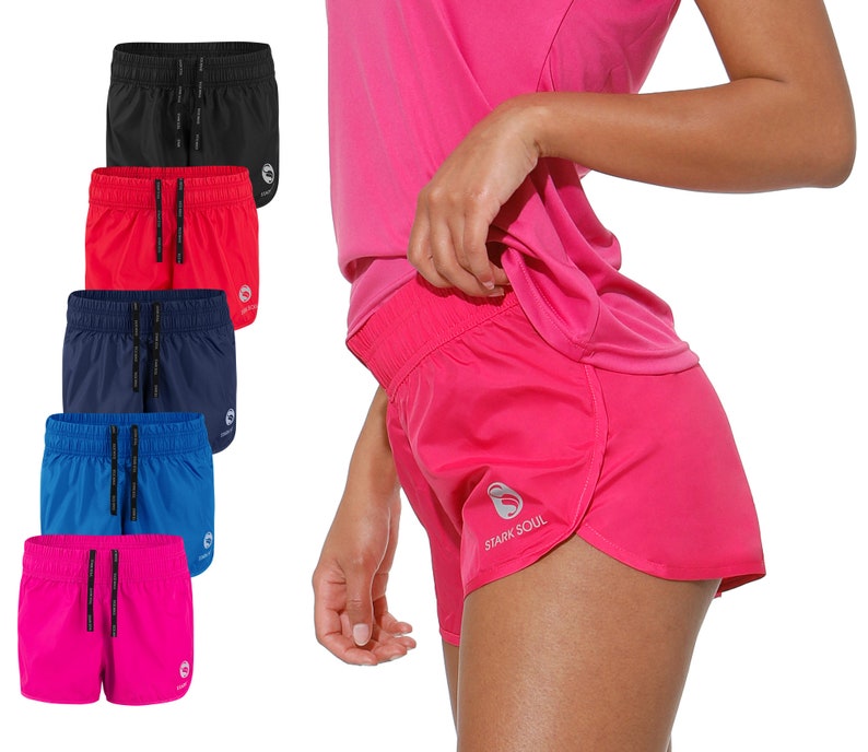 Damen-Sport Shorts vital von Stark Soul, Trainingshose Fitnesshose kurz Bild 1