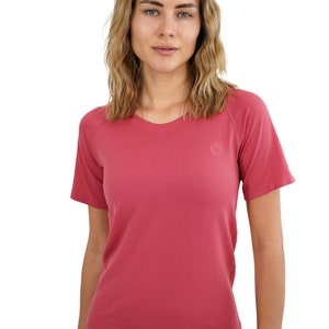 Stark Soul Damen Sportshirt Kurzarm RACER Sport Shirts Seamless Holly Berry