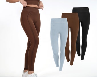 Stark Soul® Seamless Leggings -OPAQUE-,  vielseitige, funktionale Damen Sport Leggings, Yogahose