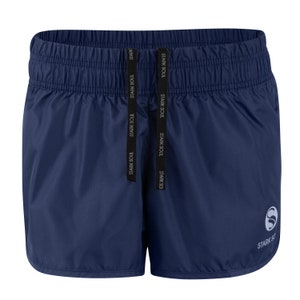 Damen-Sport Shorts vital von Stark Soul, Trainingshose Fitnesshose kurz Marine