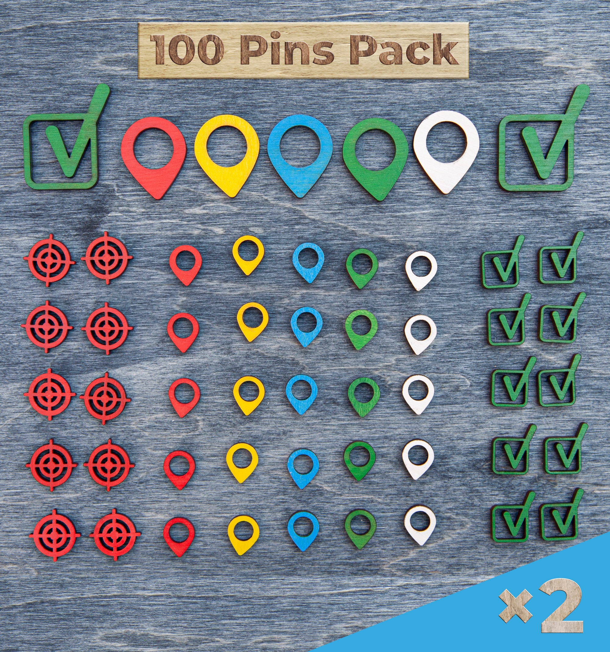 Wood map push pins maps wood map world push pins decorative Etsy