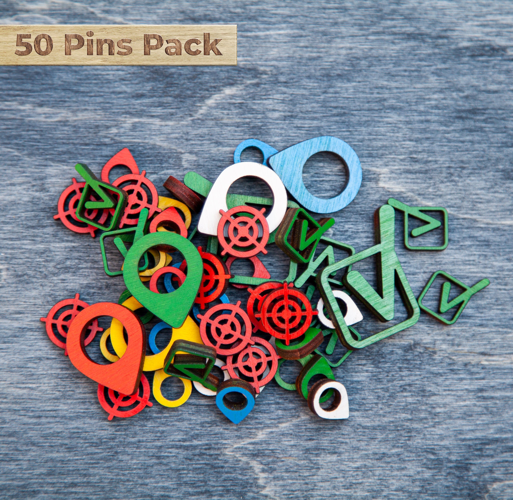 Wood map push pins maps wood map world push pins decorative Etsy