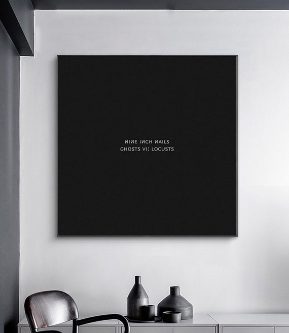 Nine Inch Nails Ghosts Vi Locusts Poster Decorate Wall Art - Nine Inch Nails Picture Frame Nine Inch Nails Ghosts Vi Locusts Poster Decorate Wall Art - Nine Inch Nails Picture Frame