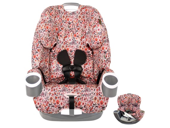 Graco pink hot sale flower car seat