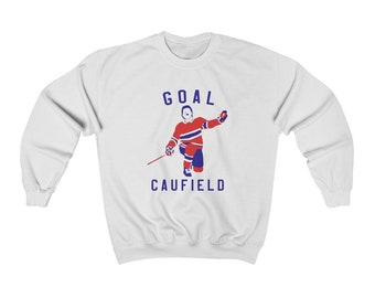 Goal Caufield Sweater, Coal Caufield, Montreal Canadiens, Habs, Unisex Hooded Sweatshirt, Mens, Womens