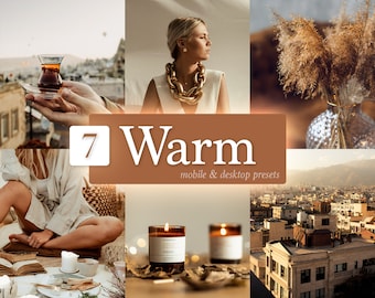 Warm Tones Lightroom Presets: Mobile & Desktop Filters