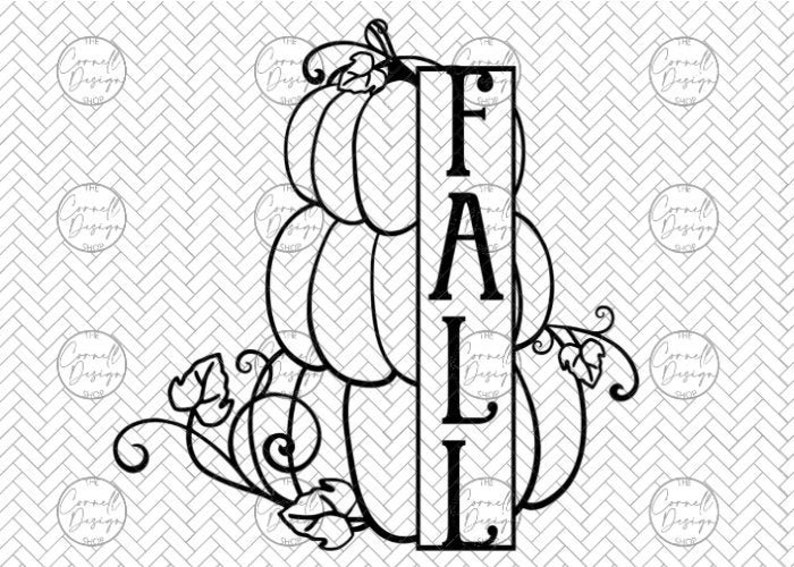 Fall Pumpkin Stack Stacked Pumpkins SVG PNG DXF Jpg - Etsy