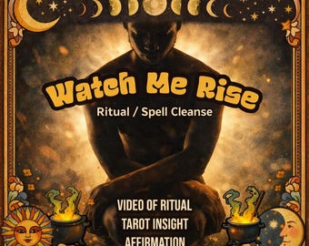 Watch Me Rise Ritual / Zauber - 24-72 Uhr Lieferung