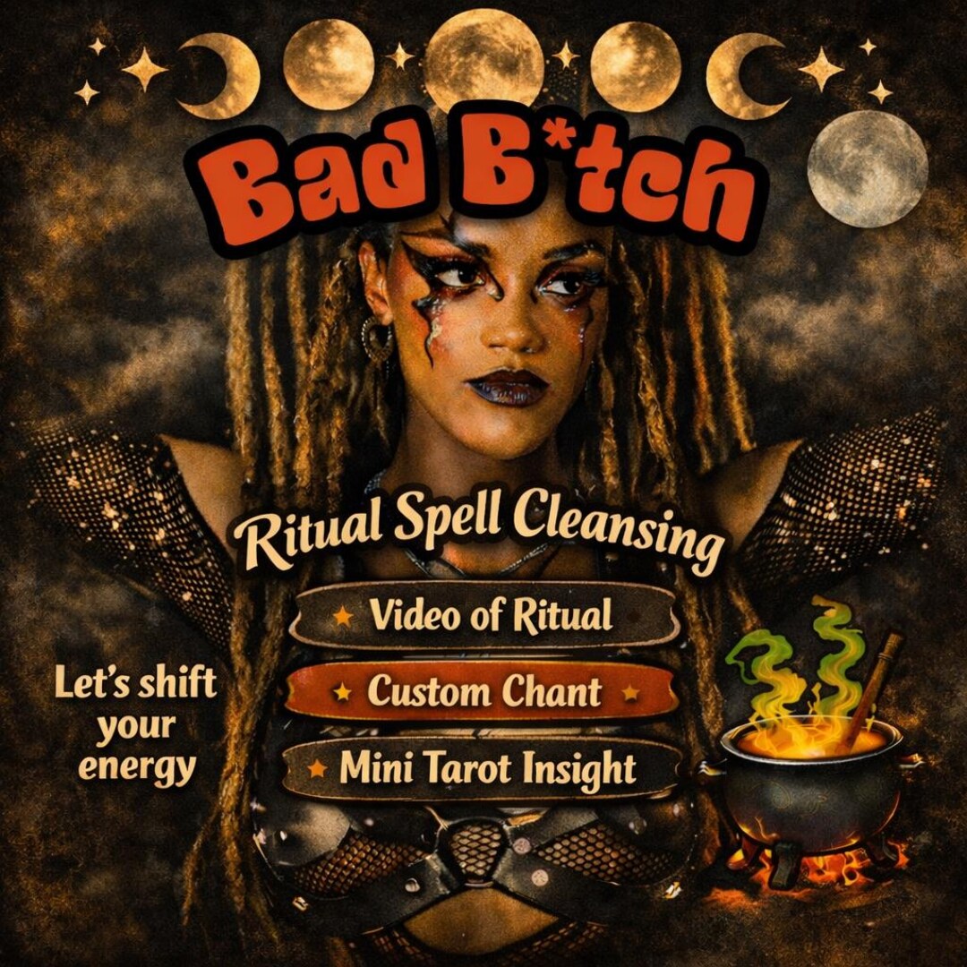 Bad B*tch Ritual / Spell , Enchance Your Energy , 24-72 Hr Delivery ...