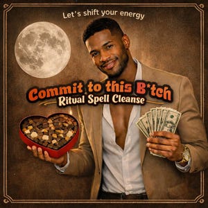 Commit to this B*tch  Ritual / Spell  , Enchance your energy, 24-72 Hr Delivery (Add Express Delivery Available  in Shop)