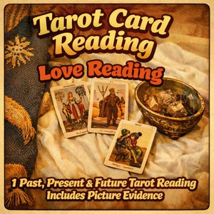 Lectura de Tarot del Amor, Pasado, Presente y Futuro, Evidencias en Imágenes - Entrega en 24 a 72 horas