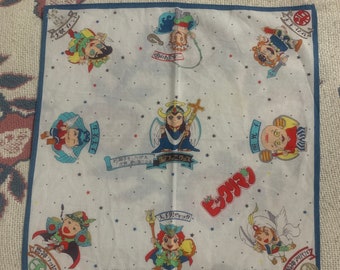 Vintage bikkuriman super handkerchief