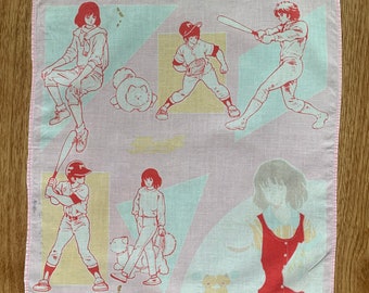 Vintage anime japan Handkerchief