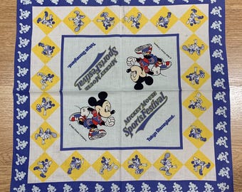 Vintage Mickey Mouse zakdoek 1405