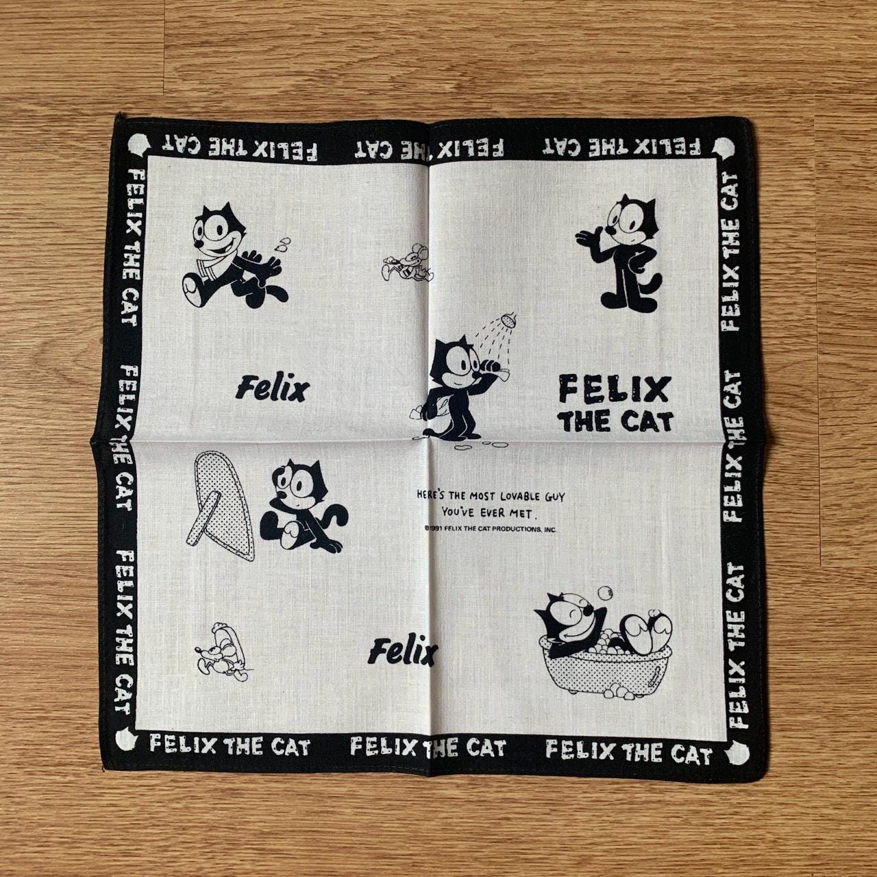 Felix the cat fabric - Etsy 日本