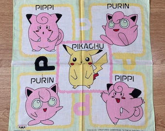 Vintage Pokemon Handkerchief 1433