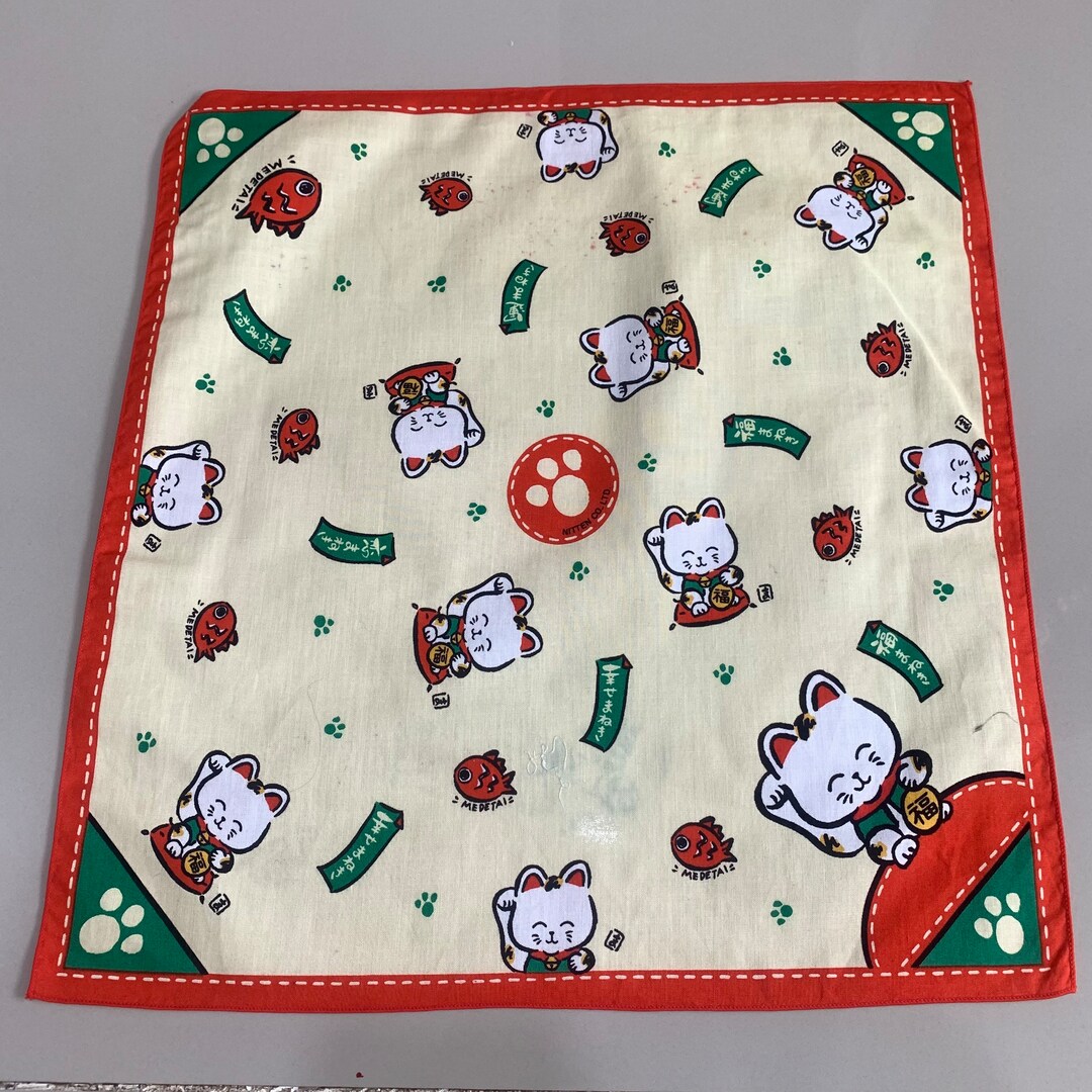 ヴィンテージアートハンカチ 180 - Etsy 日本