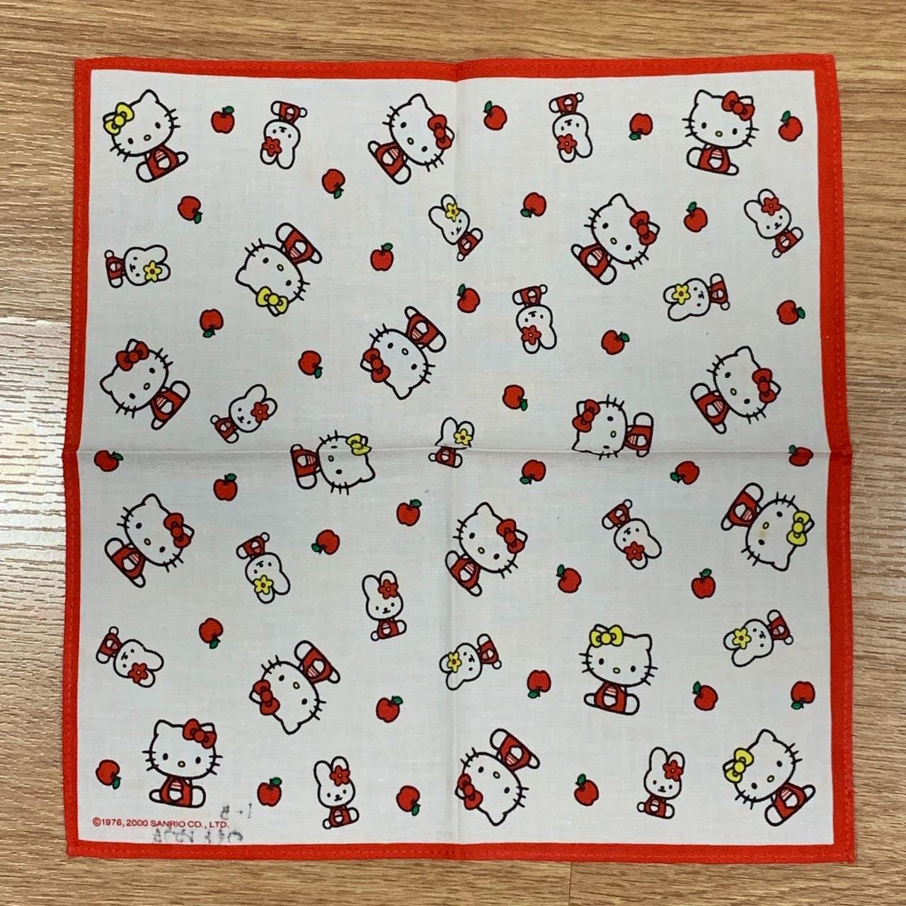 ヴィンテージ ハローキティ サンリオ ハンカチ 1591 - Etsy 日本