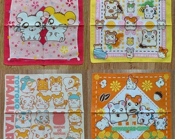 Vintage Hamtaro Handkerchief