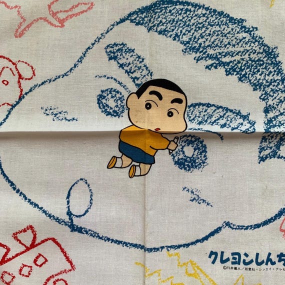 ヴィンテージ クレヨンしんちゃん ハンカチ 1458 - Etsy 日本