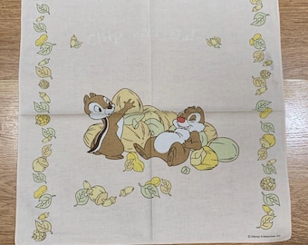 Vintage chip and dale zakdoek 1408