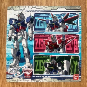 Vintage Mobile Suit Gundam SEED Destiny Handkerchief 407