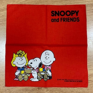 Pañuelo vintage de Snoopy y sus amigos, 1514