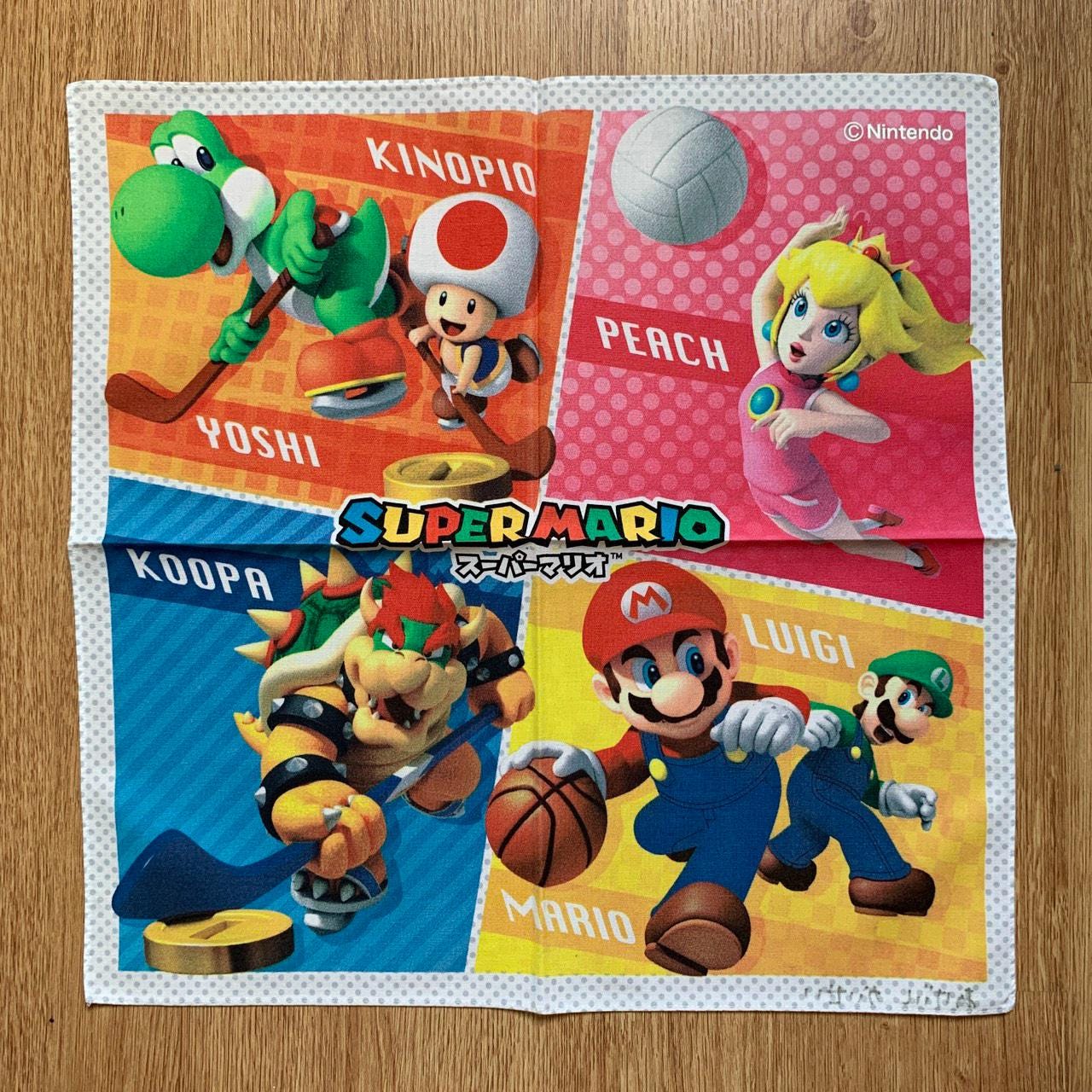 ヴィンテージ スーパーマリオ ハンカチ 2596 - Etsy 日本