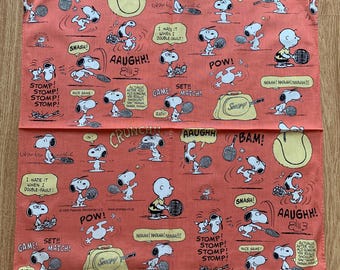 Vintage snoopy Handkerchief 1053