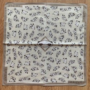 Pañuelo vintage tara panda sanx 789