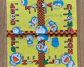 Vintage90s Doraemon / Dorami Handkerchief - Etsy