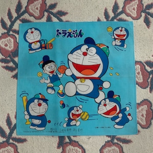 Vintage Doraemon - Nobita Handkerchief