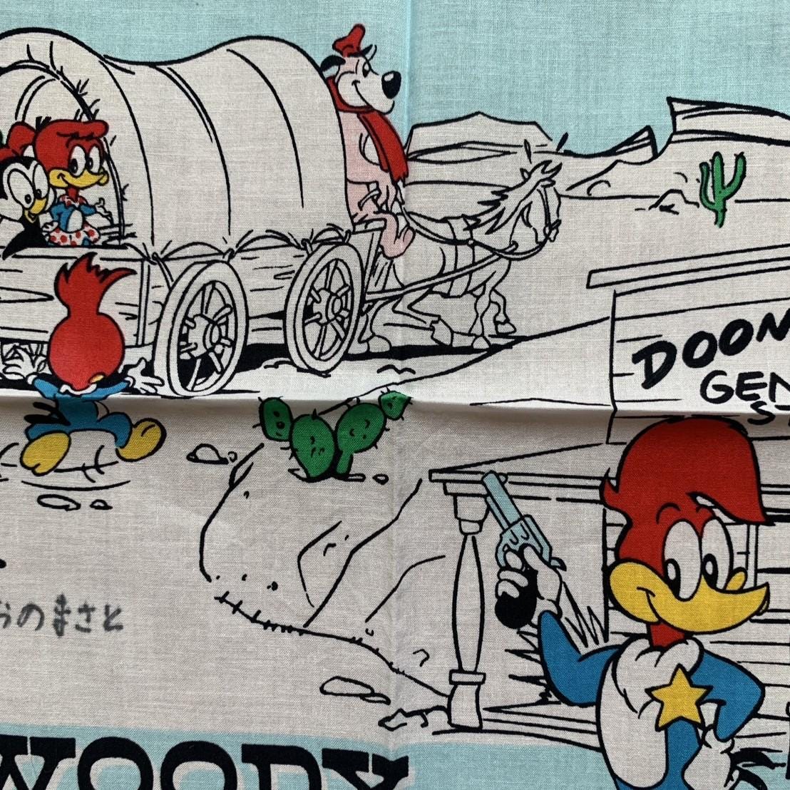 ヴィンテージ ウッディー・ウッドペッカー ハンカチ 2314 - Etsy 日本