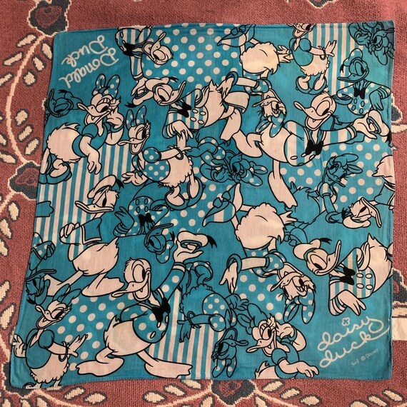 Vintage Donald duck Handkerchief