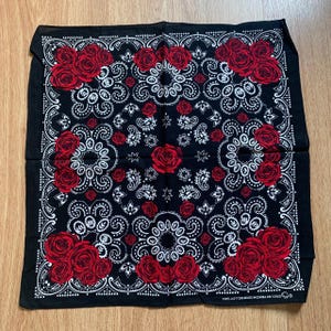 Vintage Art Handkerchief 2202