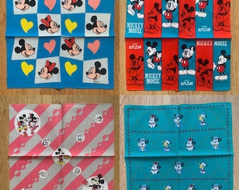 Vintage Mickey mouse Handkerchief