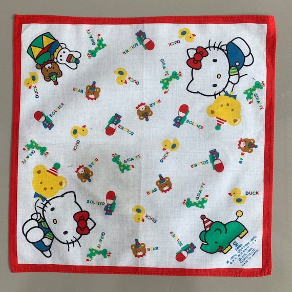 貴重　ハローキティ ハンカチ　サンリオ sanrio ハローキティ ハンカチ(いちご) : サンリオオンライン