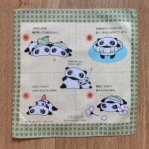 Vintage tara panda san x Pañuelo 783