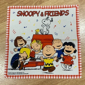 Pañuelo vintage de Snoopy y sus amigos 1278