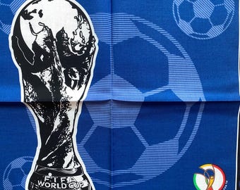 Vintage Fifa World Cup 2002 Handkerchief 2054 - Etsy