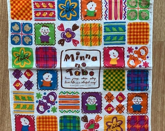 Vintage Mina no tabo sanrio Handkerchief 2034
